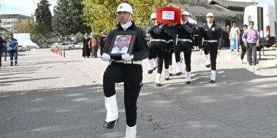 Polis memuru Yakup İnce son yolculuğuna uğurlandı