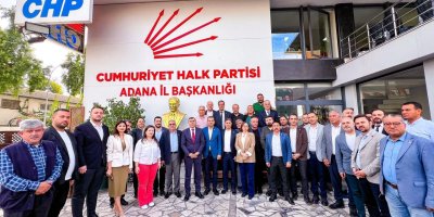 Burhanettin Bulut’tan Adana İl Başkanlığı’na ziyaret