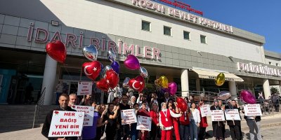 Adana'da hekim ve sağlık çalışanları organ bağışına dikkat çekti