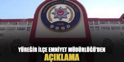 Yüreğir Emniyeti'nden ekim ayında suç ve uyuşturucuya geçit yok!