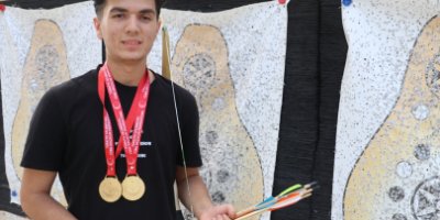 Adanalı genç Okçu Muhammed Ömer Sağlam, Türkiye rekorunu kırdı