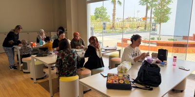 Sarıçam’da el emeğiyle kadın gücü: "El Sanatları Kursu" açıldı