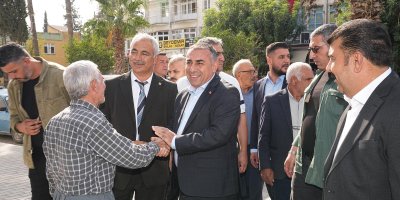 Güngör Geçer Karaisalı'da halkla buluştu