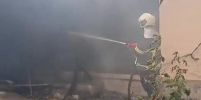 Engelli yaşlı kadın, yangında hayatını kaybetti