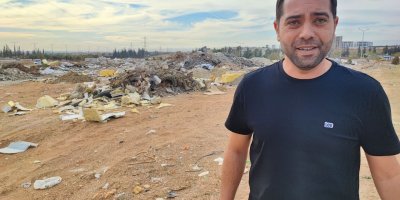 Boş arazi çöplüğe çevrildi: Atık yakılarak hem çevre hem hava kirleniyor