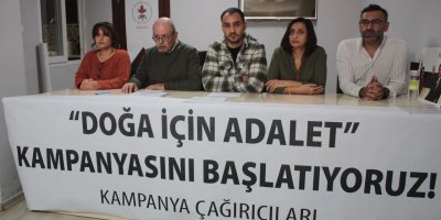 Adana'da "Doğa İçin Adalet" kampanyası başladı