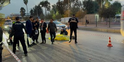 Yolun karşısına geçerken kamyonun çarptığı yaşlı adam hayatını kaybetti