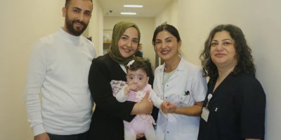 Minik "Masal Mira" yaşam mücadelesini kazandı