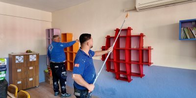 Sarıçam Belediyesi’nden Eğitime Destek: Okulların Fiziki Şartları Güçlendiriliyor