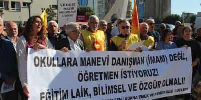 Adana Eğitim-Sen'den okullara imam atanmasına tepki: Eğitim bilimine ve laikliğe aykırıdır
