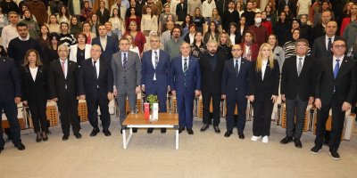 TÜBİTAK Başkanı Orhan Aydın, Çukurova Üniversitesi'nde öğrencilerle buluştu