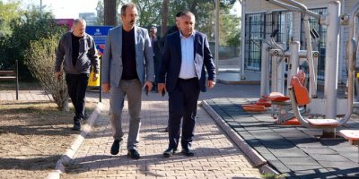 Başkan Vekili Geçer, Yüzüncü Yıl Mahallesi’nde altyapı çalışmalarını yerinde inceledi