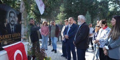 Samet Güdük doğum gününde mezarı başında anıldı