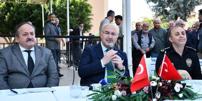 Vali Köşger Yeşiloba’da vatandaşlarla buluştu