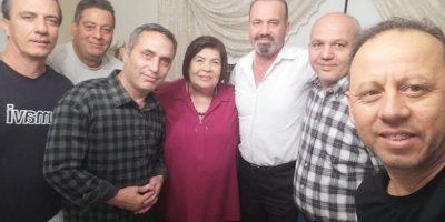 79 yaşındaki Melehat öğretmene duygulandıran ziyaret