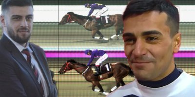 Adana’da at yarışı müsabakasında üç kardeş aynı yarışta jokey olarak yer aldı