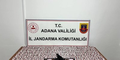 Adana'da jandarma 23 bin 876 uyuşturucu hap ele geçirdi
