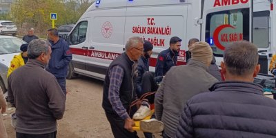 Salbaş Anadolu Lisesi yolunda sabah saatlerinde kaza: 1 öğrenci yaralandı