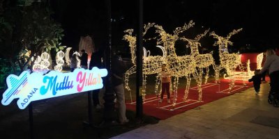 Adana yeni yıla nasıl hazırlanıyor: Kentin 10 noktası ışıklarla renklendi