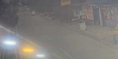 Adana'da motosikletlin hayatını kaybettiği kazanın görüntüleri ortaya çıktı