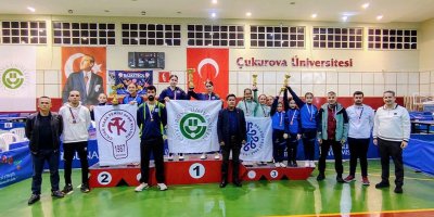 Çukurova Üniversitesi’nde masa tenisi heyecanı