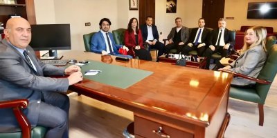 Türkiye Kamu-Sen’den İl Milli Eğitim Müdürü Aras’a hayırlı olsun ziyareti