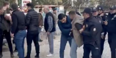 Seyhan Baraj Gölü’ndeki Amerikan Adası’nda kaçak yapılar için yıkım başladı, olaylar çıktı