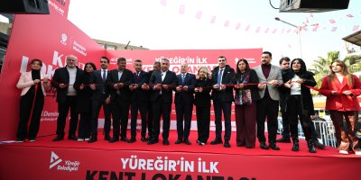 Yüreğir’in ilk kent lokantası dervişler’de açıldı