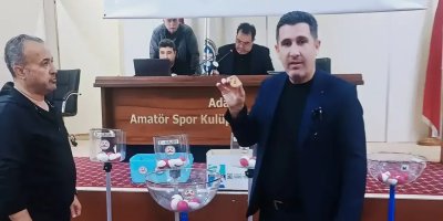 Adana’da 2. Amatör ve U15 liglerinde kura heyecanı yaşandı