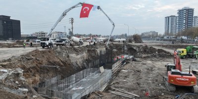 Ege Bağatur Farklı Seviyeli Kavşak Projesi’nin temeli atıldı