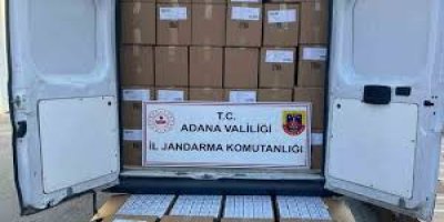 Adana’da 2 milyon 270 bin adet kaçak makaron ele geçirildi