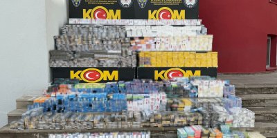 Kaçak sigara ve purolarla yakalanan şüpheli tutuklandı