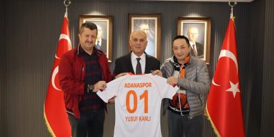 1954 Adanaspor’dan MHP İl Başkanı Yusuf Kanlı’ya ziyaret