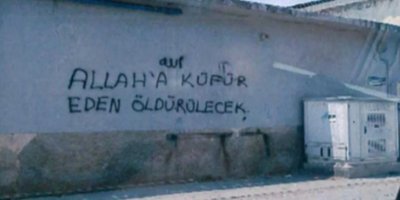 Adana’daki “Allah’a küfür eden öldürülecek” yazılarının IŞİD propagandası olduğu iddia edildi