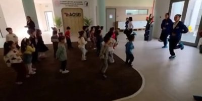 Sarıçam Spor Okulu’ndan anaokulu öğrencilerine spor dolu etkinlik