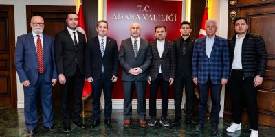 Birlik Vakfı ve gençlik temsilcilerinden Vali Köşger’e ziyaret