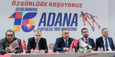 16. Uluslararası Adana Kurtuluş Yarı Maratonu 11 Ocak’ta koşulacak