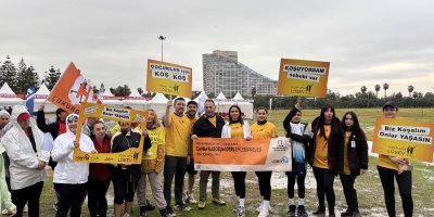 Mimarlar, lösemili çocuklar için koştu