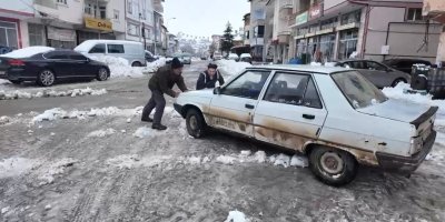 Tufanbeyli'de 40 santimetreyi bulan kar yağışı hayatı olumsuz etkiledi