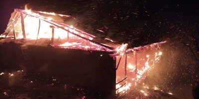 Adana'da yangın: Ev ve ahır küle döndü