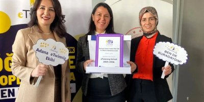 Seyhan İsmet İnönü Kız MTAL’e uluslararası “eTwinning Okulu” unvanı