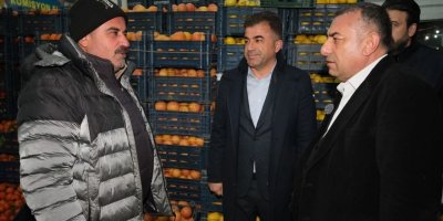 Başkanvekili Geçer’den Vedat Dalokay Hal Kompleksi’ne ziyaret