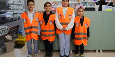 Yaşları küçük, yürekleri büyük