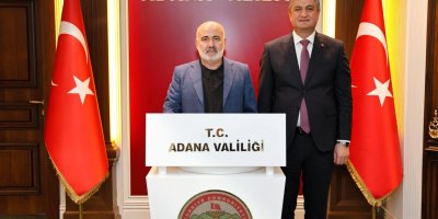 Mehmet Sağlam’dan Adana Valisi Mustafa Yavuz’a hayırlı olsun ziyareti