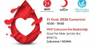 Çukurova’da kan ve kök hücre bağışı kampanyası düzenleniyor