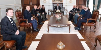 Çukurova Gazeteciler Cemiyeti’nden Vali Mustafa Yavuz’a ziyaret