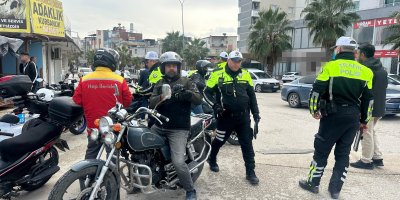 Polis bir günde 228 motosiklet sürücüsüne 1,2 milyon lirayı aşan ceza kesti