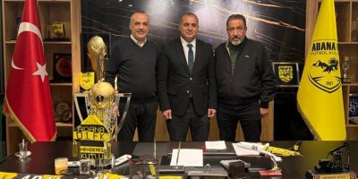 MHP Seyhan İlçe Başkanı Yıldırım’dan Adana 01 FK’ya destek ziyareti