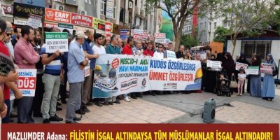 MAZLUMDER'den basın açıklaması