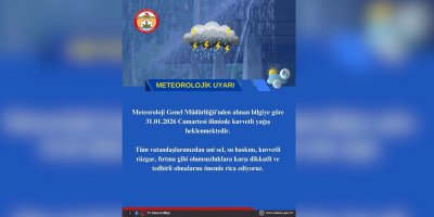 Adana Valiliği’nden kuvvetli yağış uyarısı